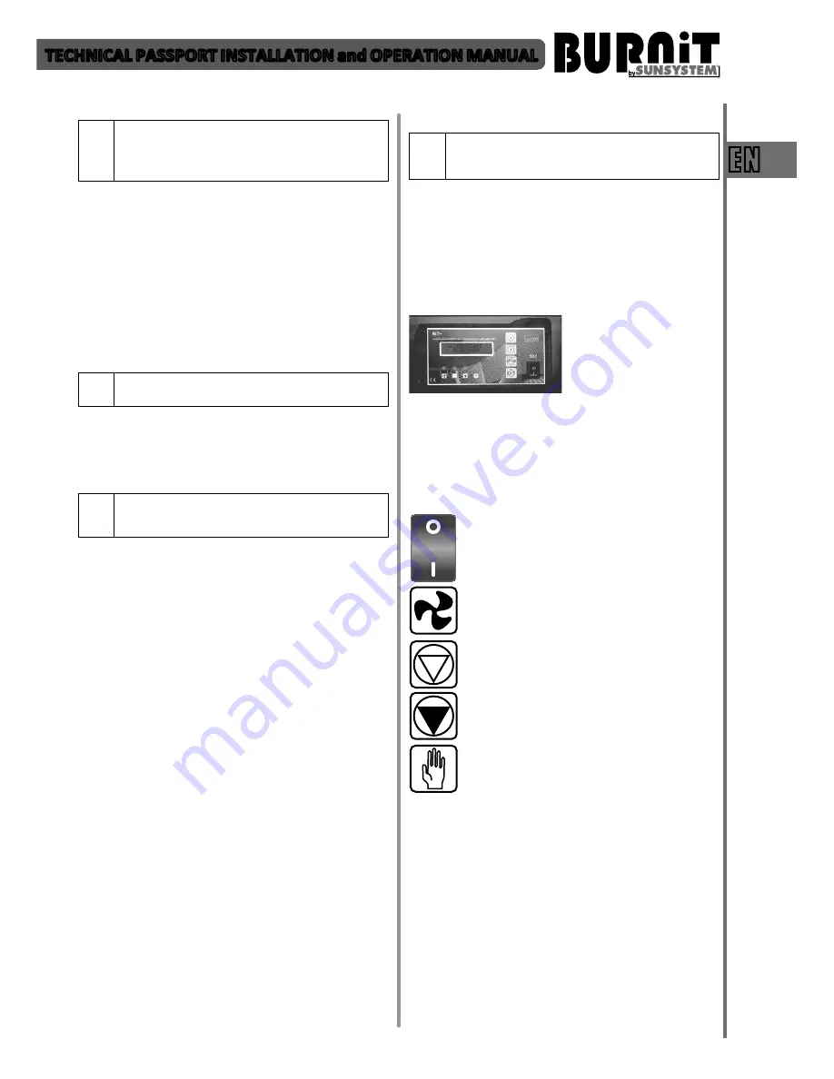 BURNiT WBS-A 110 Installation And Operation Manual Download Page 9