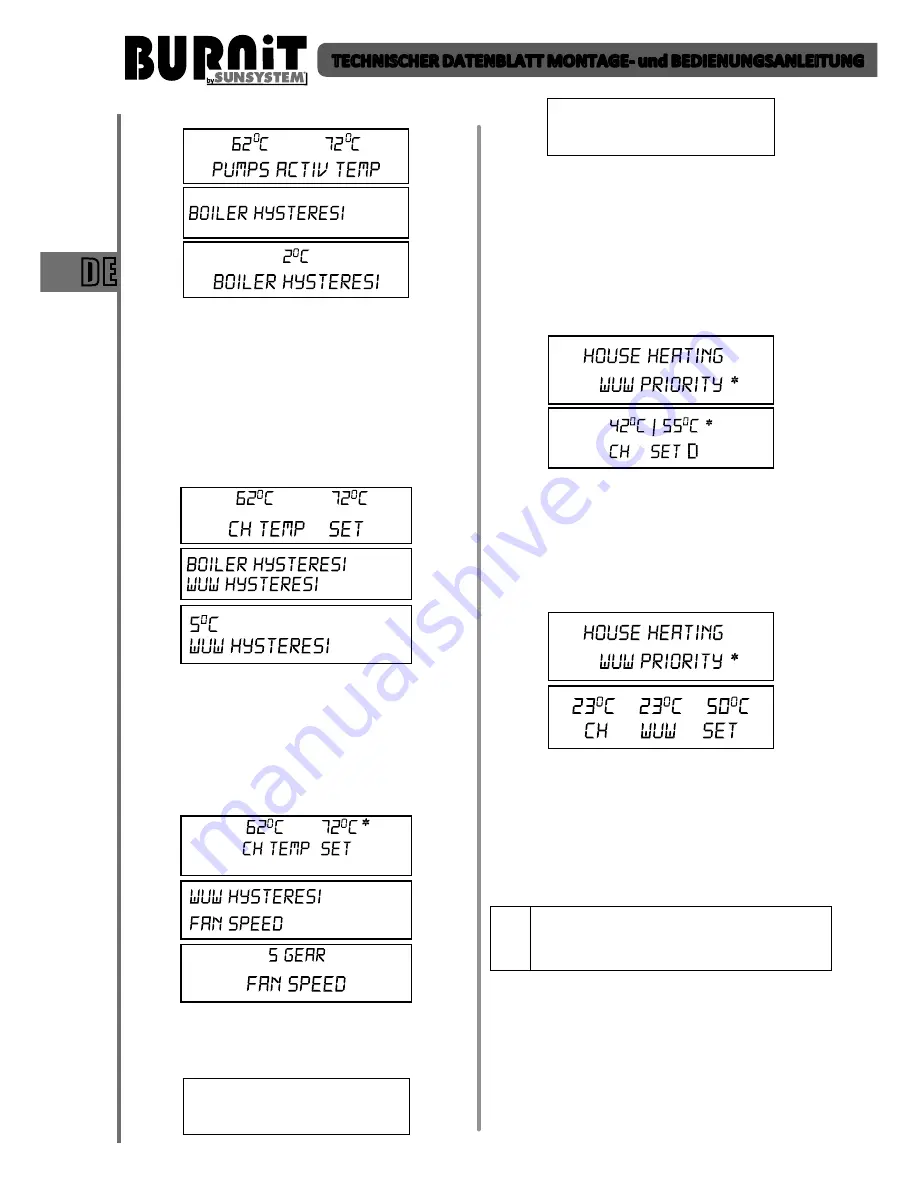 BURNiT WBS-A 110 Installation And Operation Manual Download Page 24