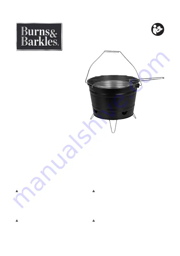 Burns & Barkles 014094 Operating Instructions Manual Download Page 1