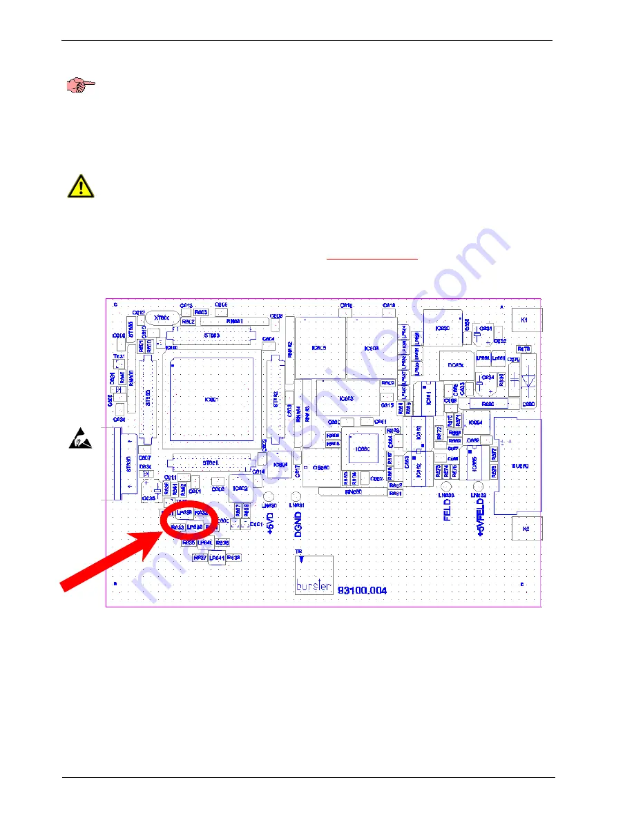 Burster DIGIFORCE 9310 Manual Download Page 40