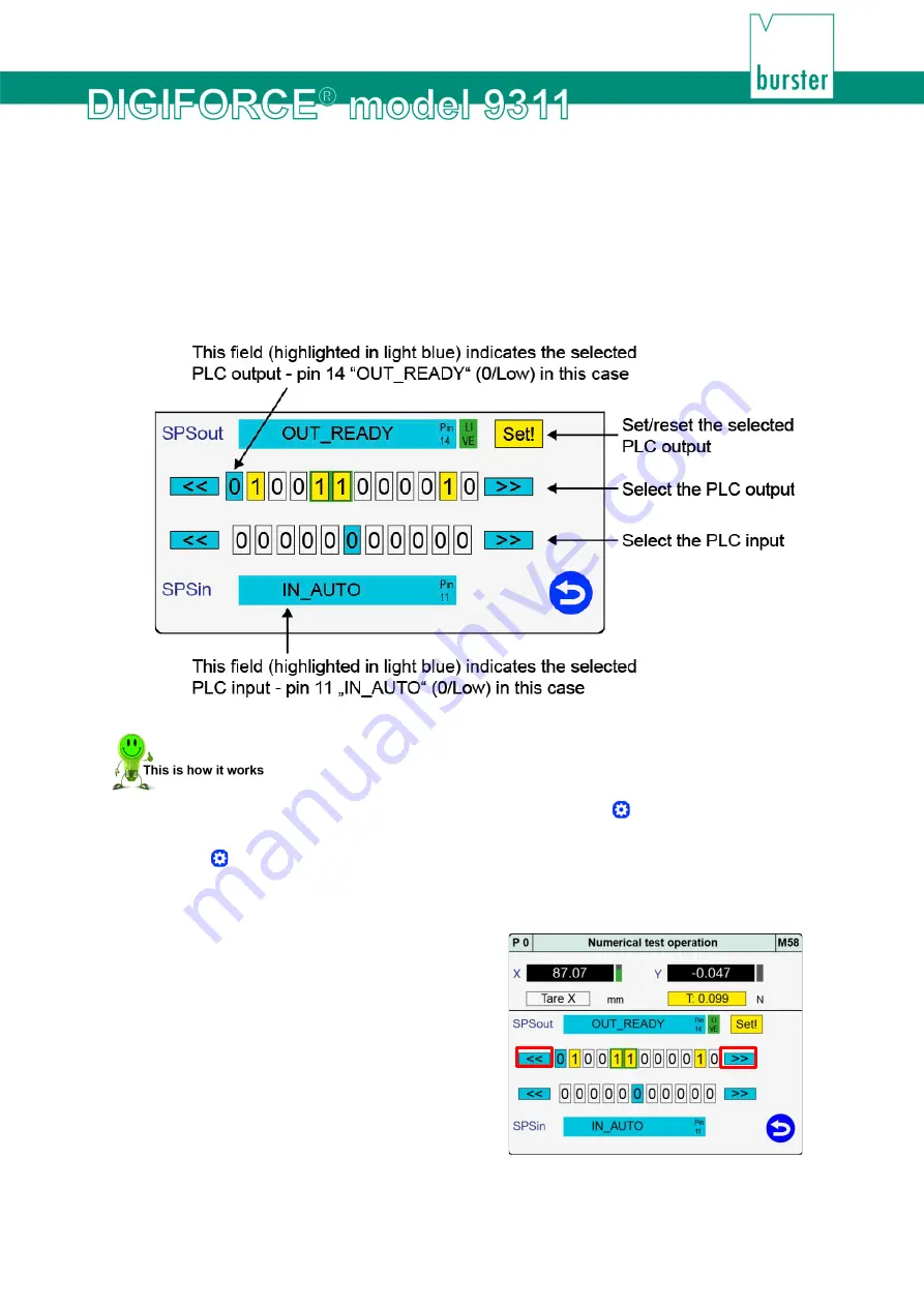 Burster DIGIFORCE 9311 Operation Manual Download Page 169