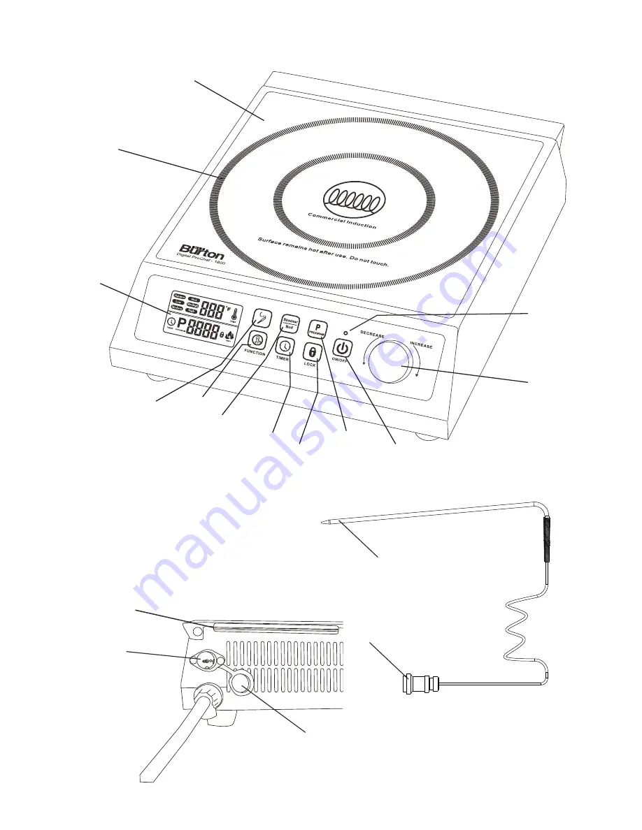 Burton Digital ProChef-1800 Скачать руководство пользователя страница 3
