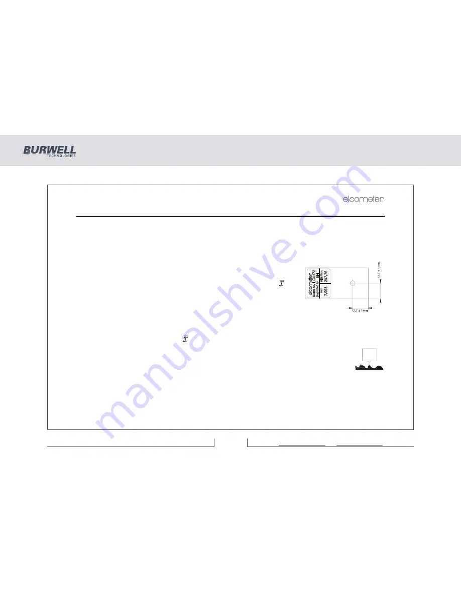 BURWELL Elcometer 355 Скачать руководство пользователя страница 11