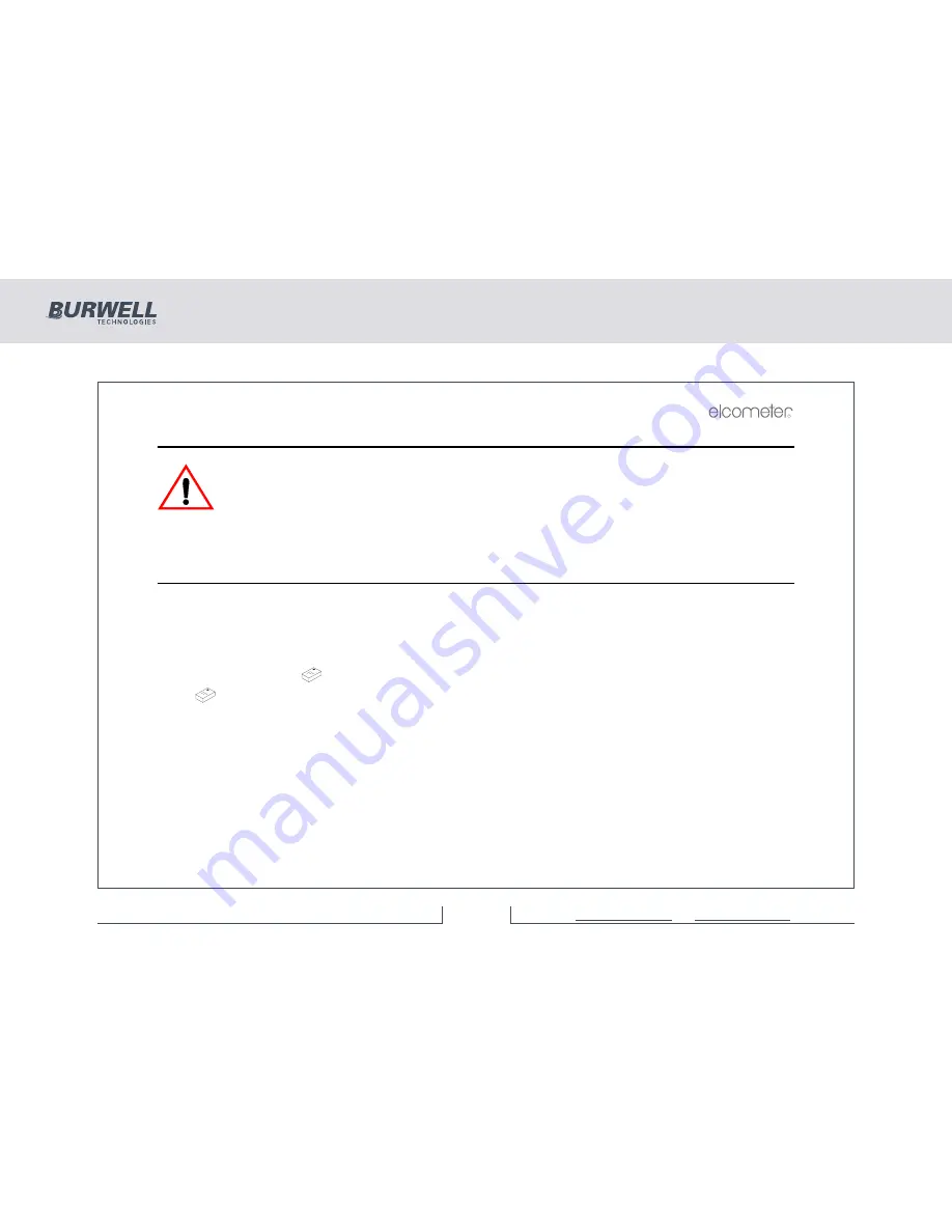 BURWELL Elcometer 355 Скачать руководство пользователя страница 31