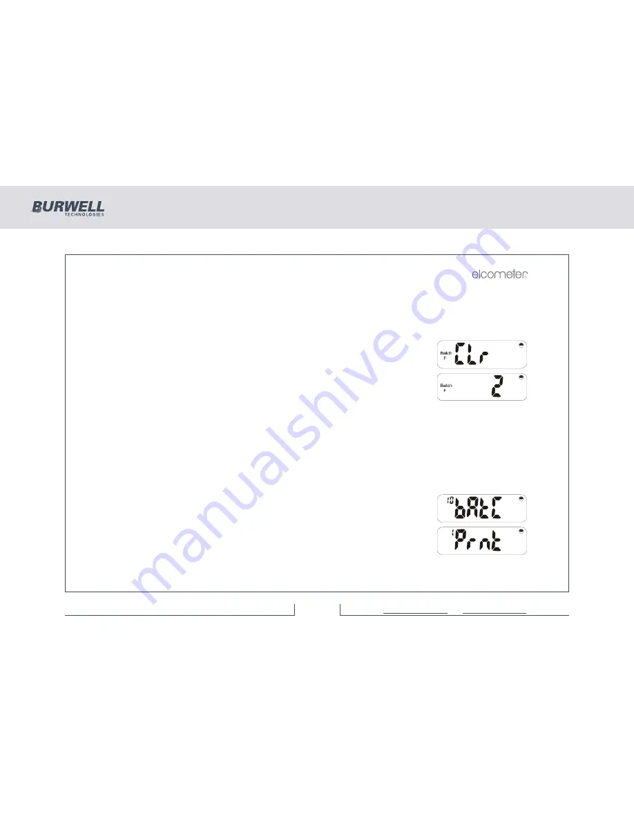 BURWELL Elcometer 355 Скачать руководство пользователя страница 41