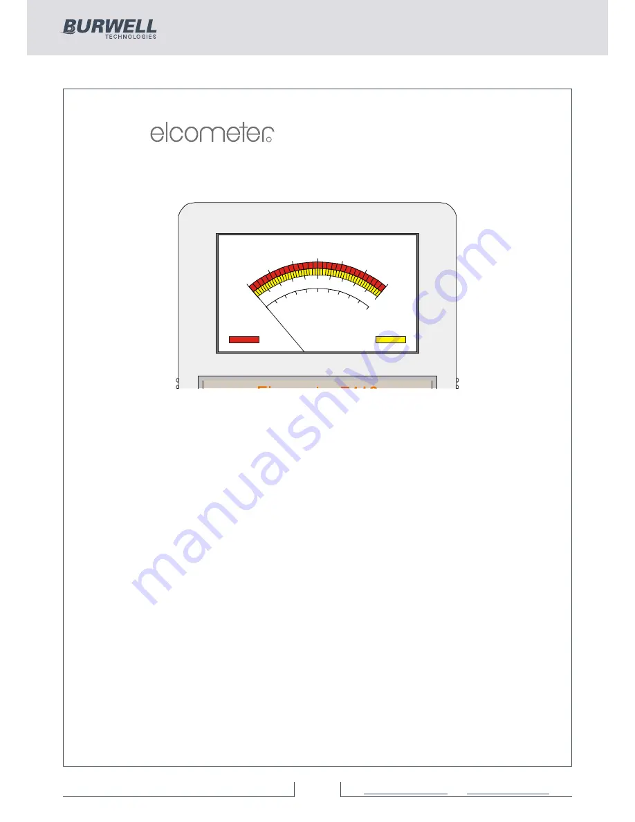 BURWELL Elcometer 7410 Скачать руководство пользователя страница 10