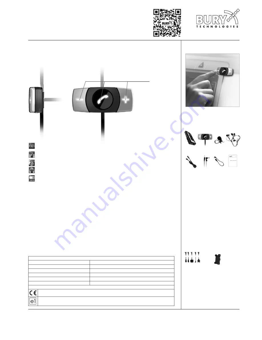 Bury technologies CC 9048 Скачать руководство пользователя страница 1