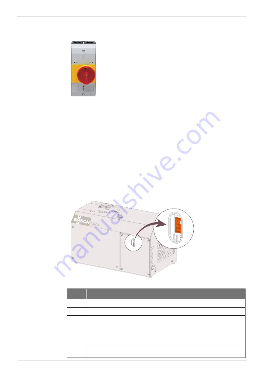 BUSCH SIMPLEX VO 0040 B Operating Instructions Manual Download Page 20