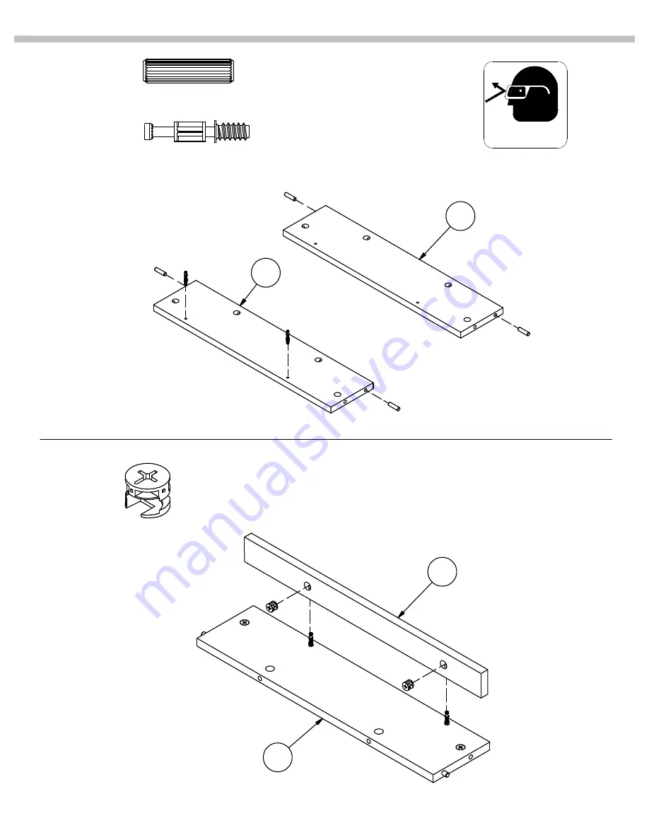 Bush Business Furniture 24 WIDE PILER/FILER Assembly Instructions Manual Download Page 12