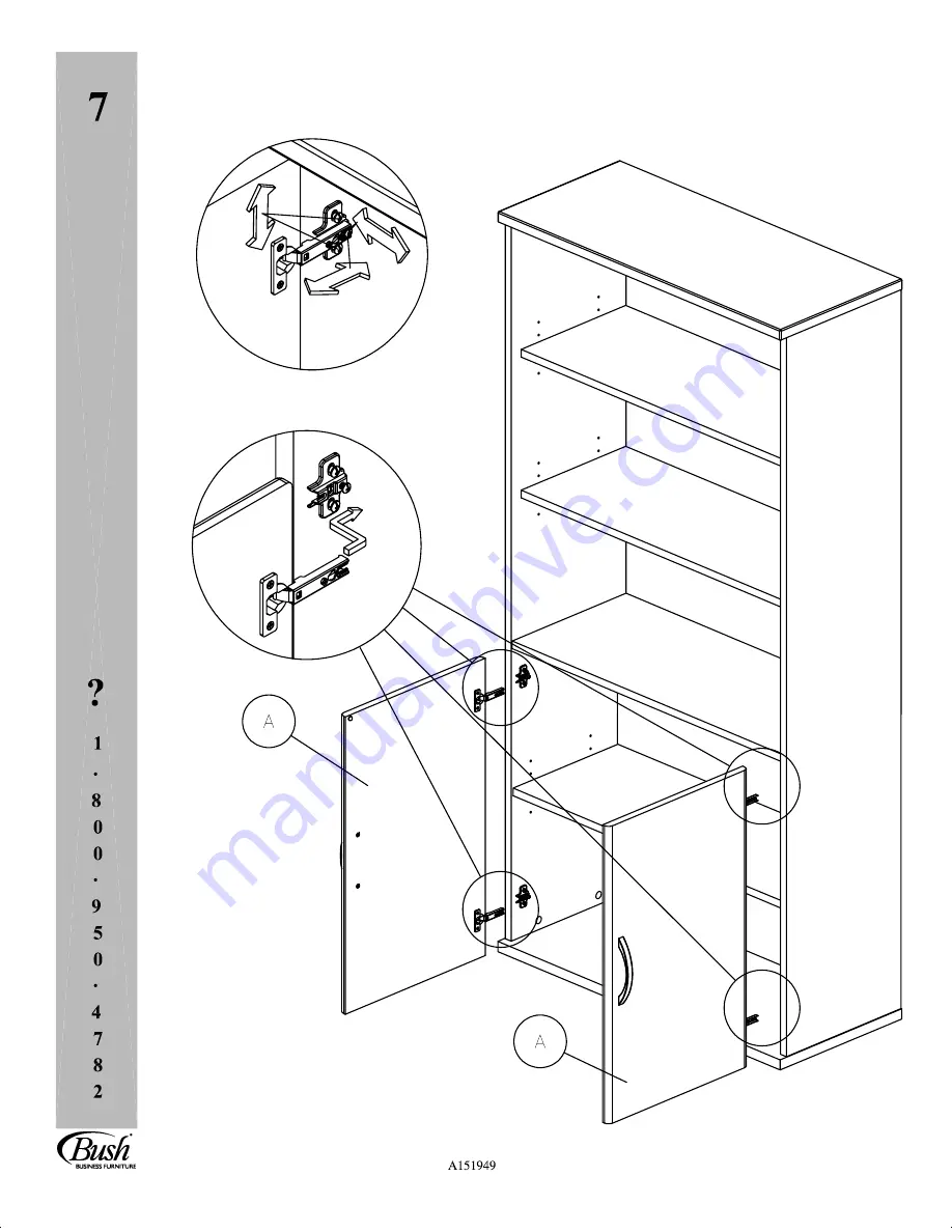 Bush Business Furniture WC12911 Скачать руководство пользователя страница 14