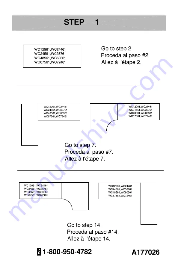 Bush Business Furniture WC12961 Manual Download Page 10