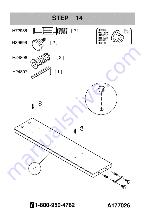 Bush Business Furniture WC12961 Manual Download Page 23