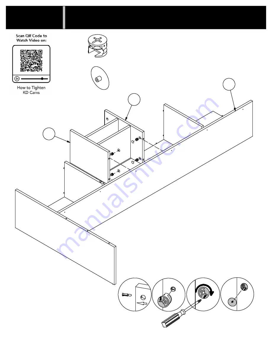 BUSH FURNITURE A177872B Assembly Manual Download Page 17