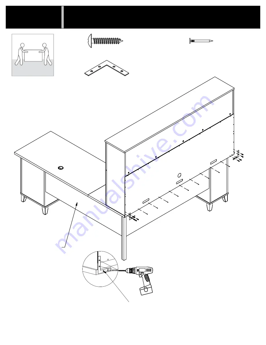 BUSH FURNITURE A177872B Скачать руководство пользователя страница 26