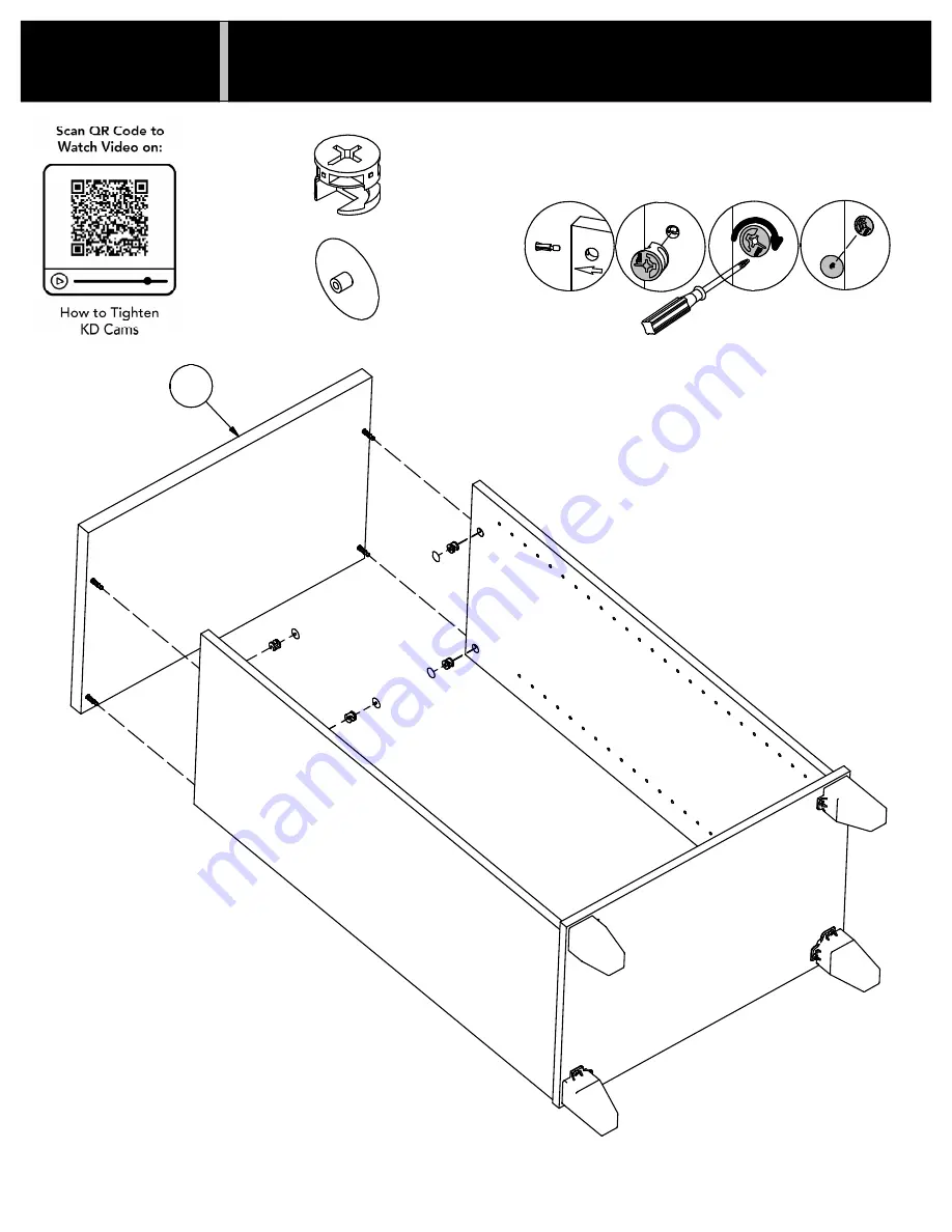 BUSH FURNITURE A179554D Assembly Manual Download Page 17