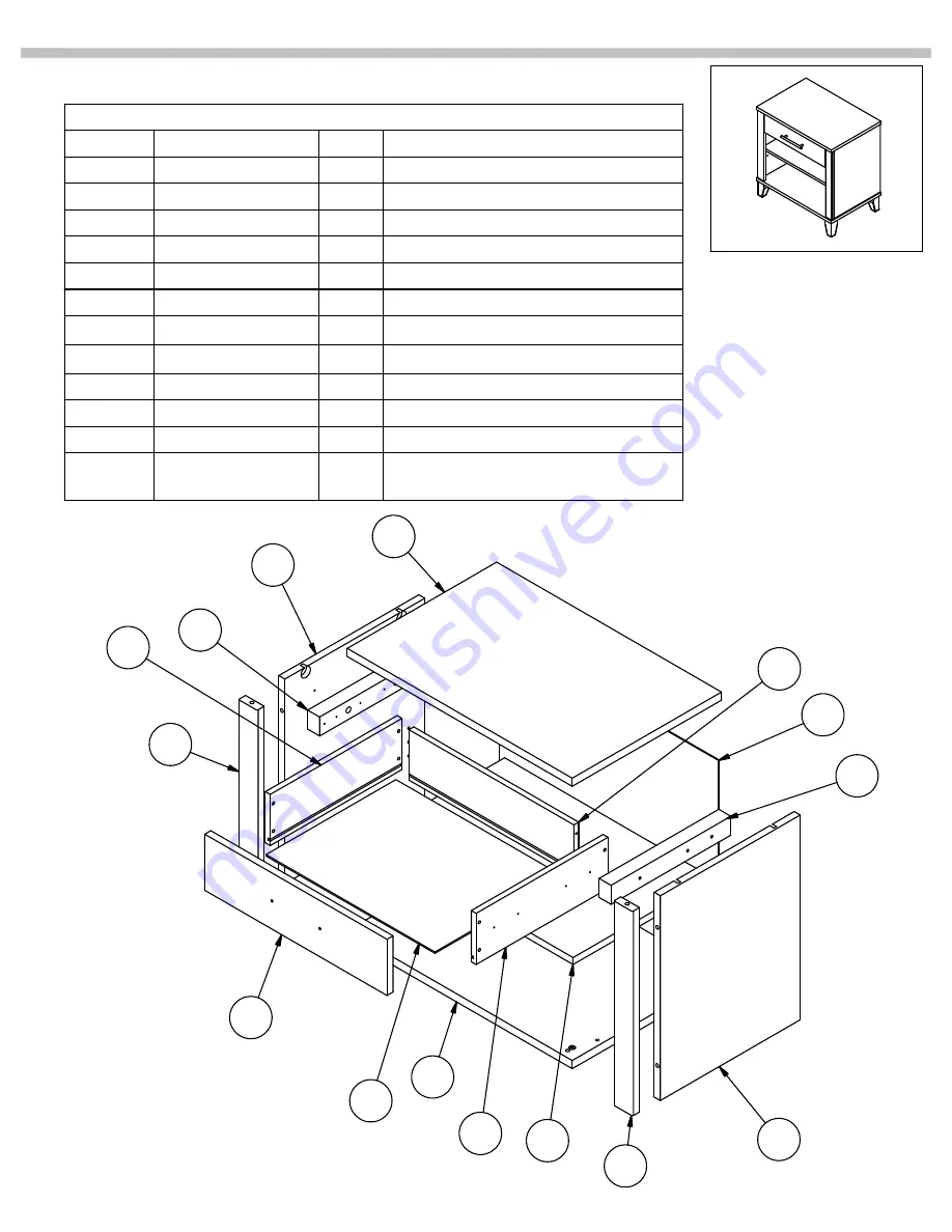 BUSH FURNITURE A183837A Скачать руководство пользователя страница 5