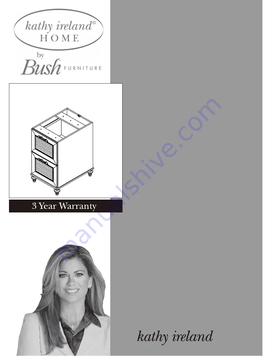 BUSH FURNITURE kathy ireland HOME KI30102 Скачать руководство пользователя страница 1