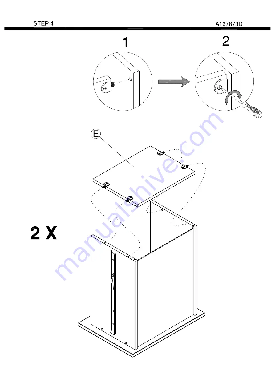 BUSH FURNITURE kathy ireland HOME KI30102 Скачать руководство пользователя страница 14