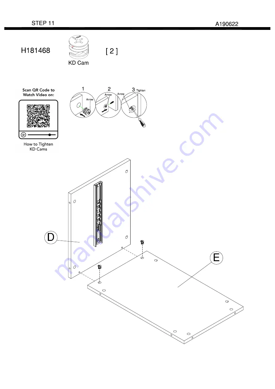 BUSH FURNITURE Kathy Ireland Home MDF127MG Скачать руководство пользователя страница 21