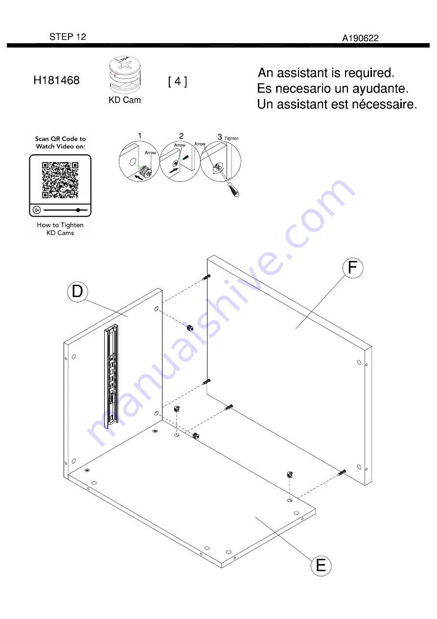 BUSH FURNITURE Kathy Ireland Home MDF127MG Скачать руководство пользователя страница 22