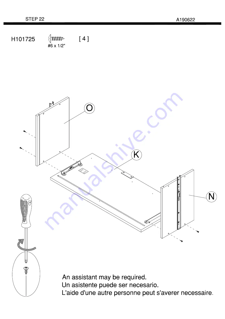 BUSH FURNITURE Kathy Ireland Home MDF127MG Скачать руководство пользователя страница 32