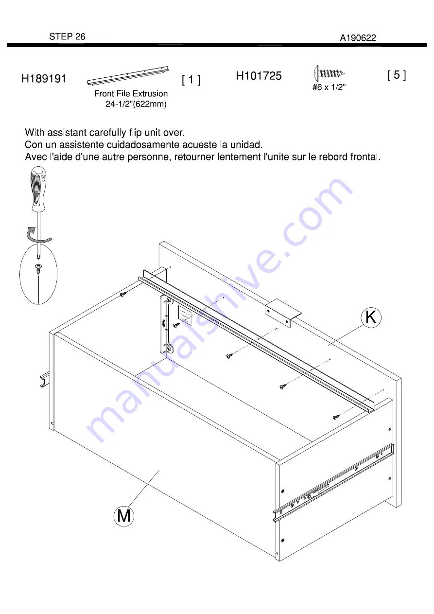 BUSH FURNITURE Kathy Ireland Home MDF127MG Скачать руководство пользователя страница 36