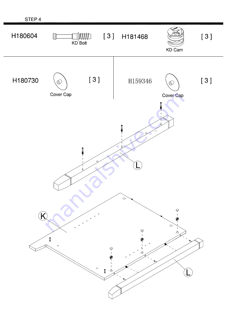 BUSH FURNITURE KWD154WG Скачать руководство пользователя страница 16