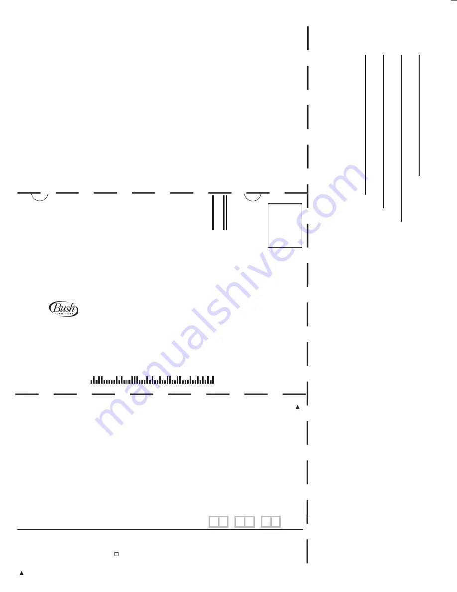 BUSH FURNITURE MY72701 Скачать руководство пользователя страница 1