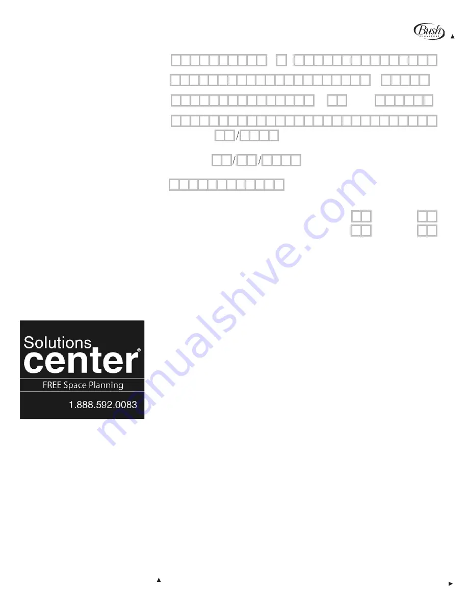 BUSH FURNITURE MY72701 User Manual Download Page 2