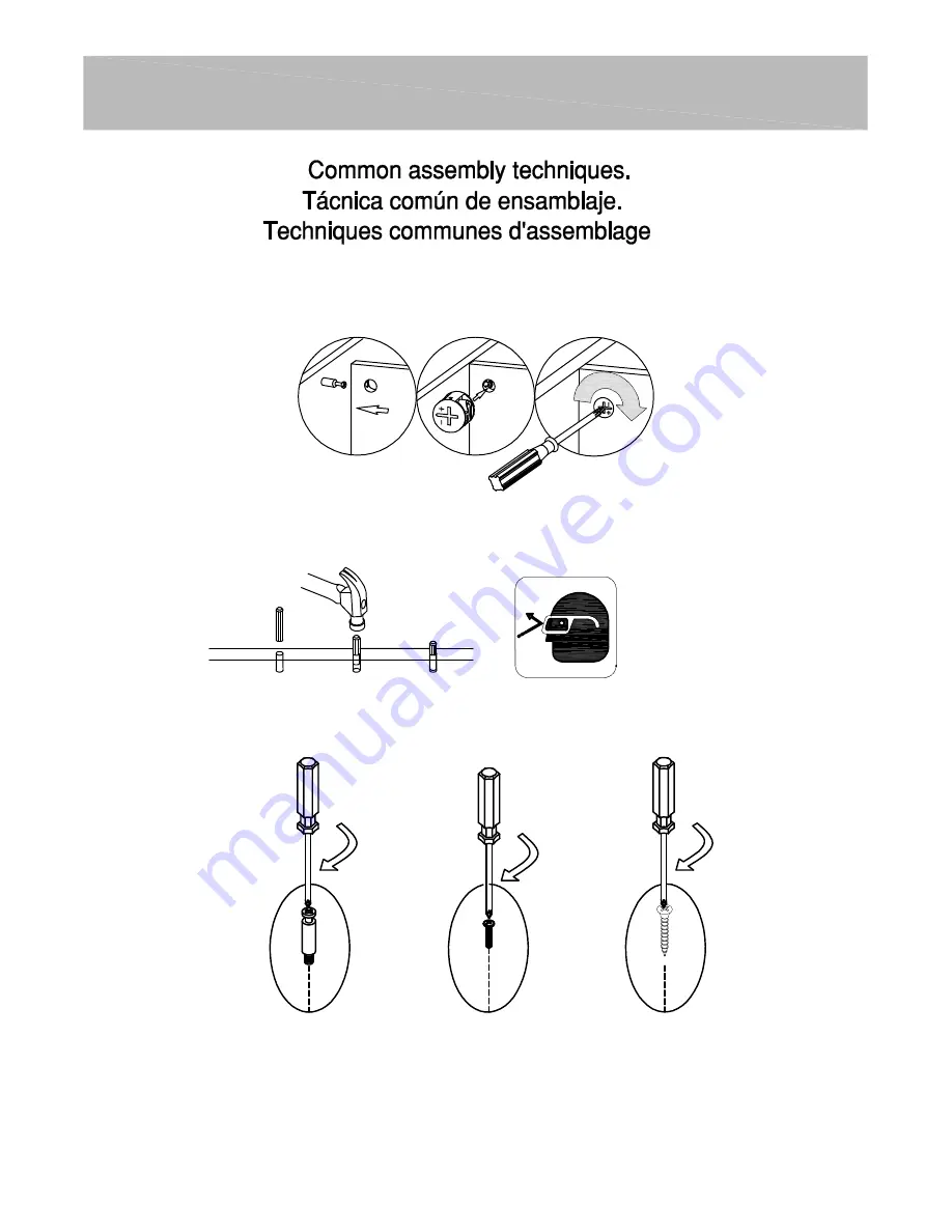 BUSH FURNITURE MY72701 User Manual Download Page 9