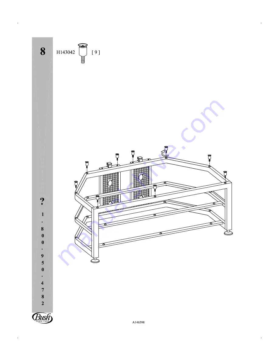 BUSH FURNITURE VS74950-01 Скачать руководство пользователя страница 13