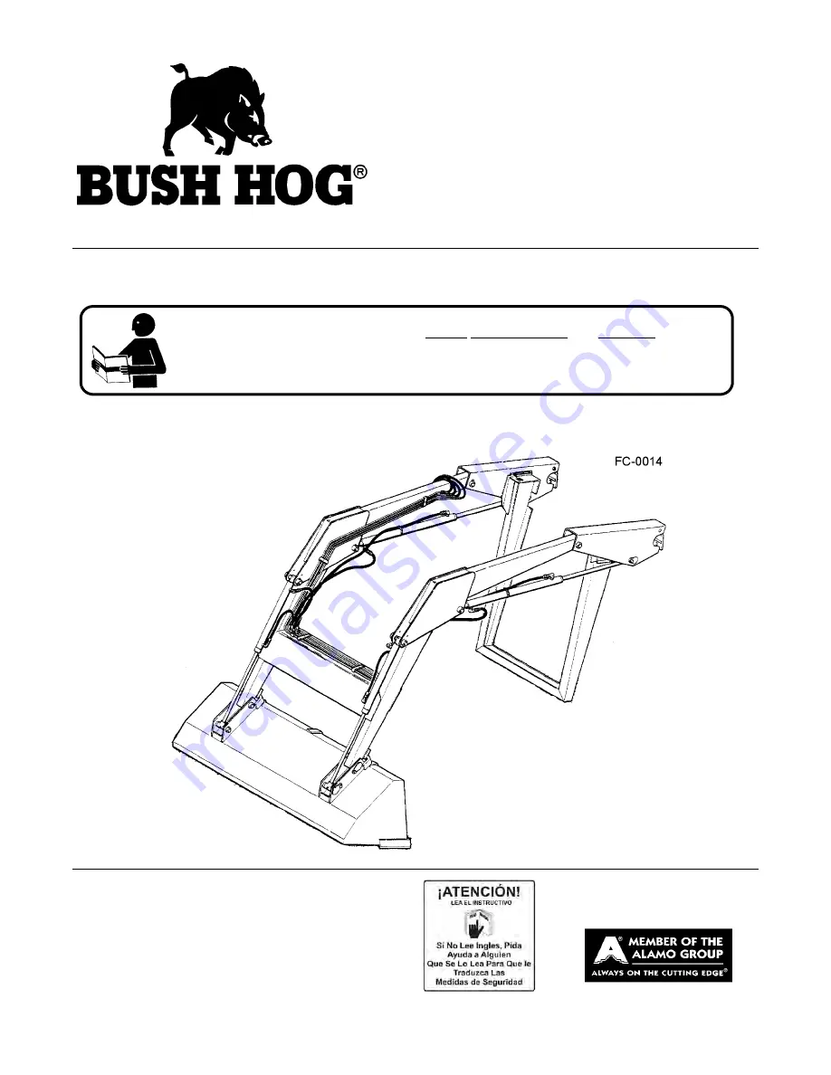 Bush Hog 2647 Operator'S Manual Download Page 1