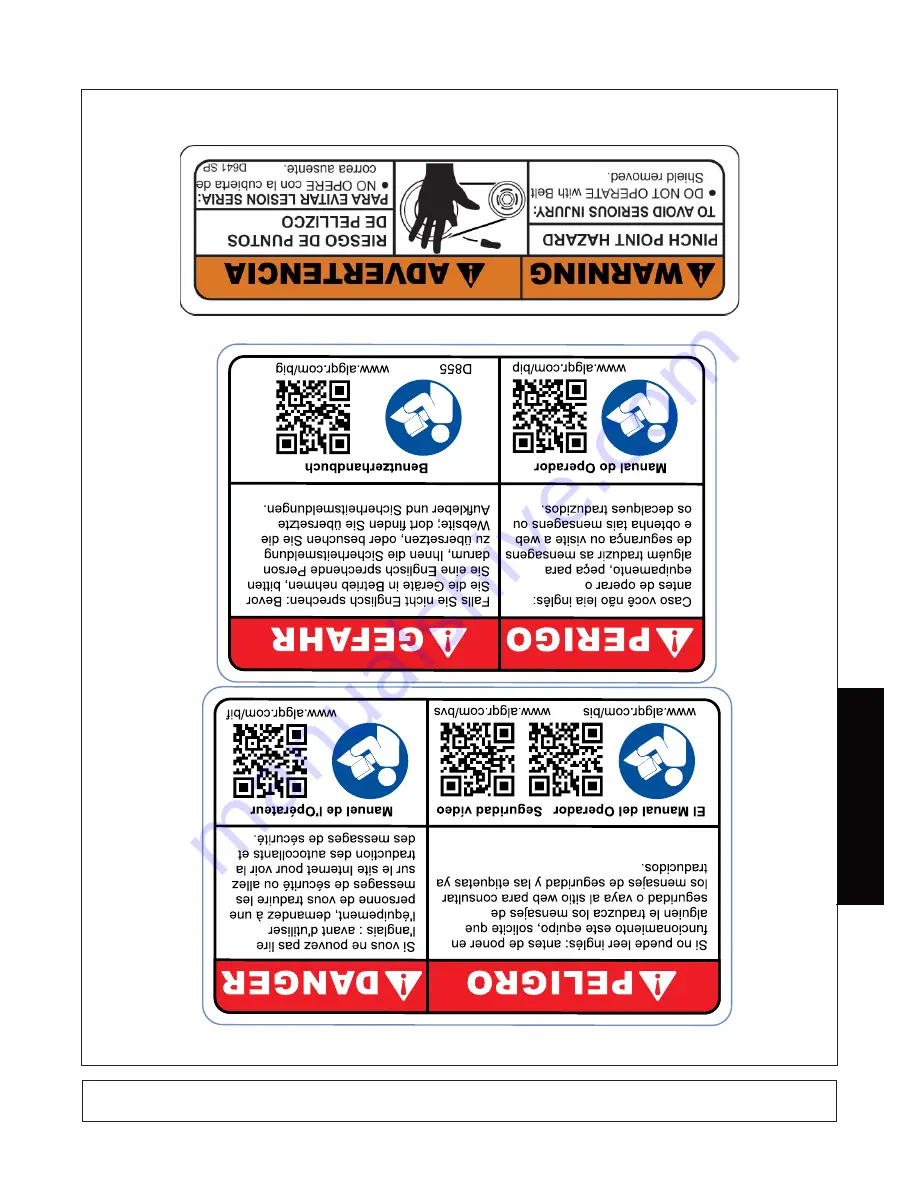 Bush Hog HDTH5 Operator'S Manual Download Page 145