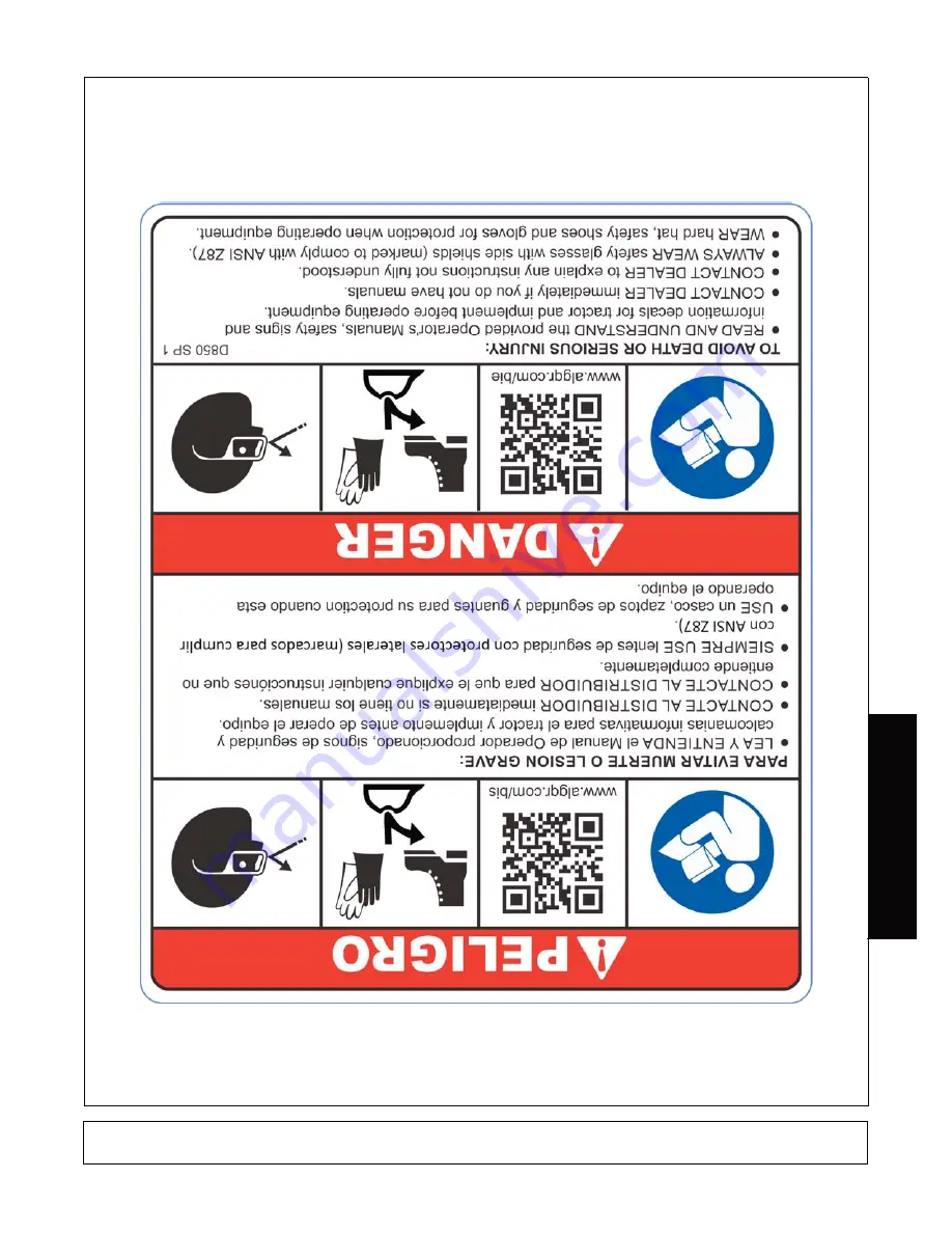 Bush Hog HDTH5 Operator'S Manual Download Page 151