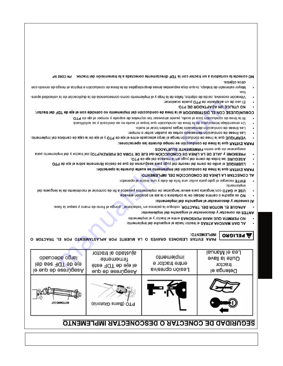 Bush Hog HDTH5 Operator'S Manual Download Page 165