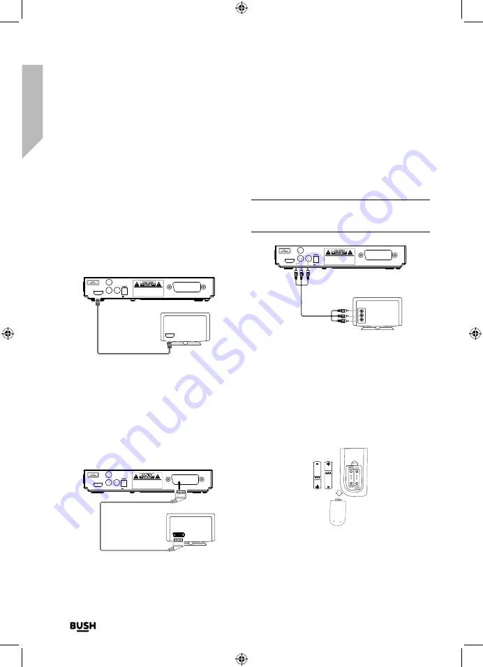 Bush 134250099 Instruction Manual Download Page 14