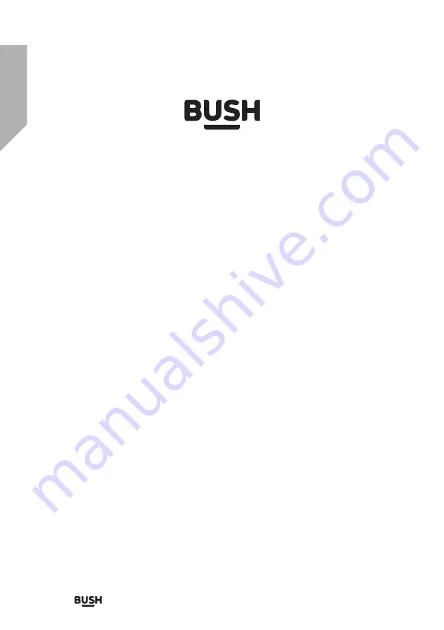 Bush 135873546 Instruction Manual Download Page 34