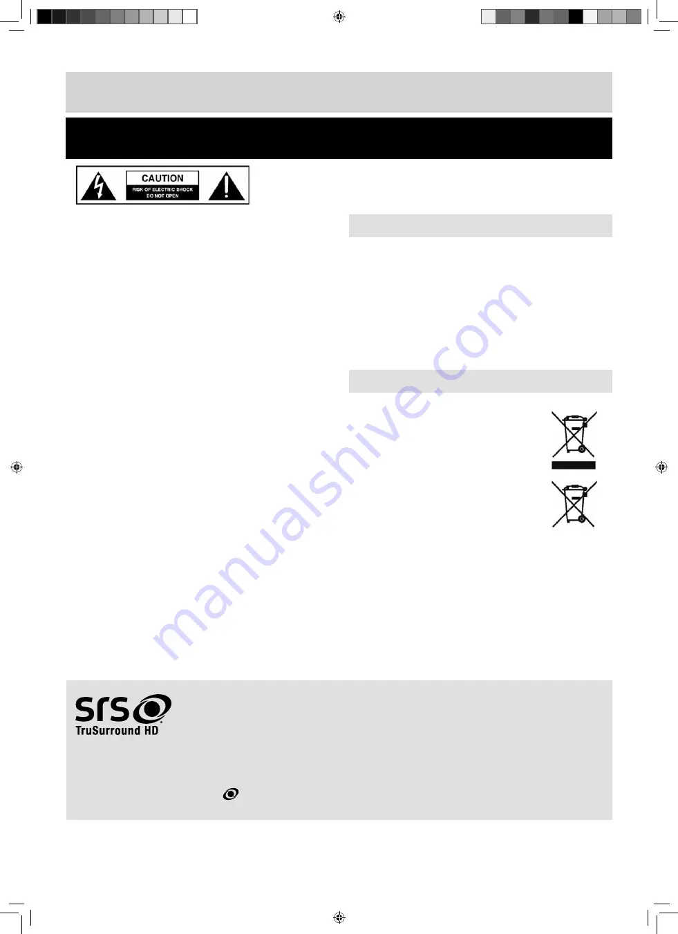 Bush 211F User Manual Download Page 4