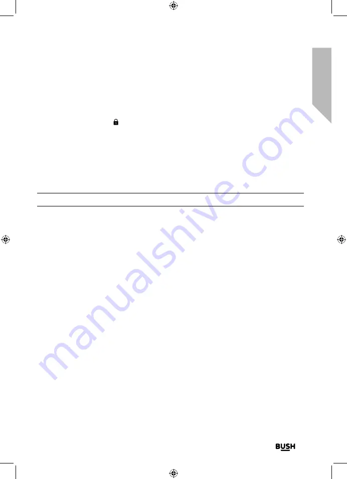 Bush 9381689 Instruction Manual Download Page 15