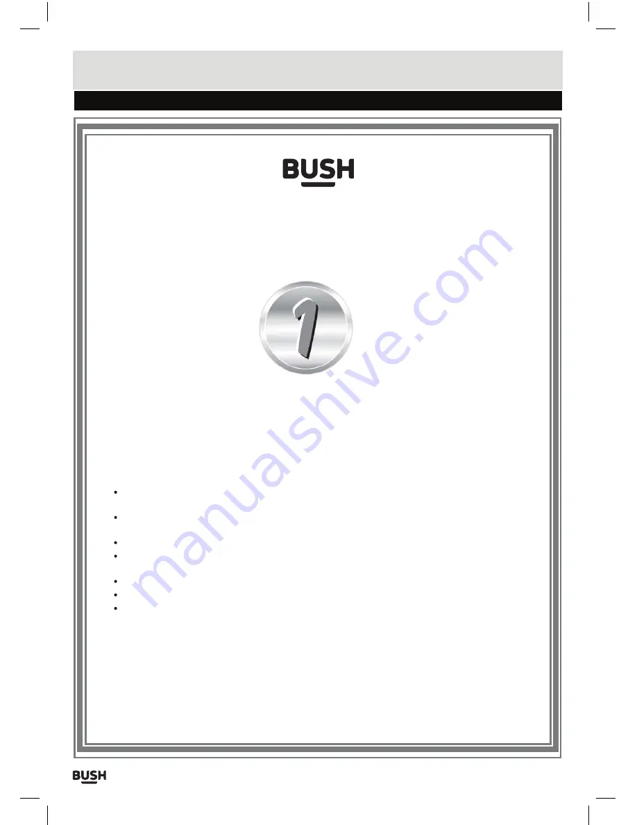 Bush CBB1MP3 Instruction Manual Download Page 11