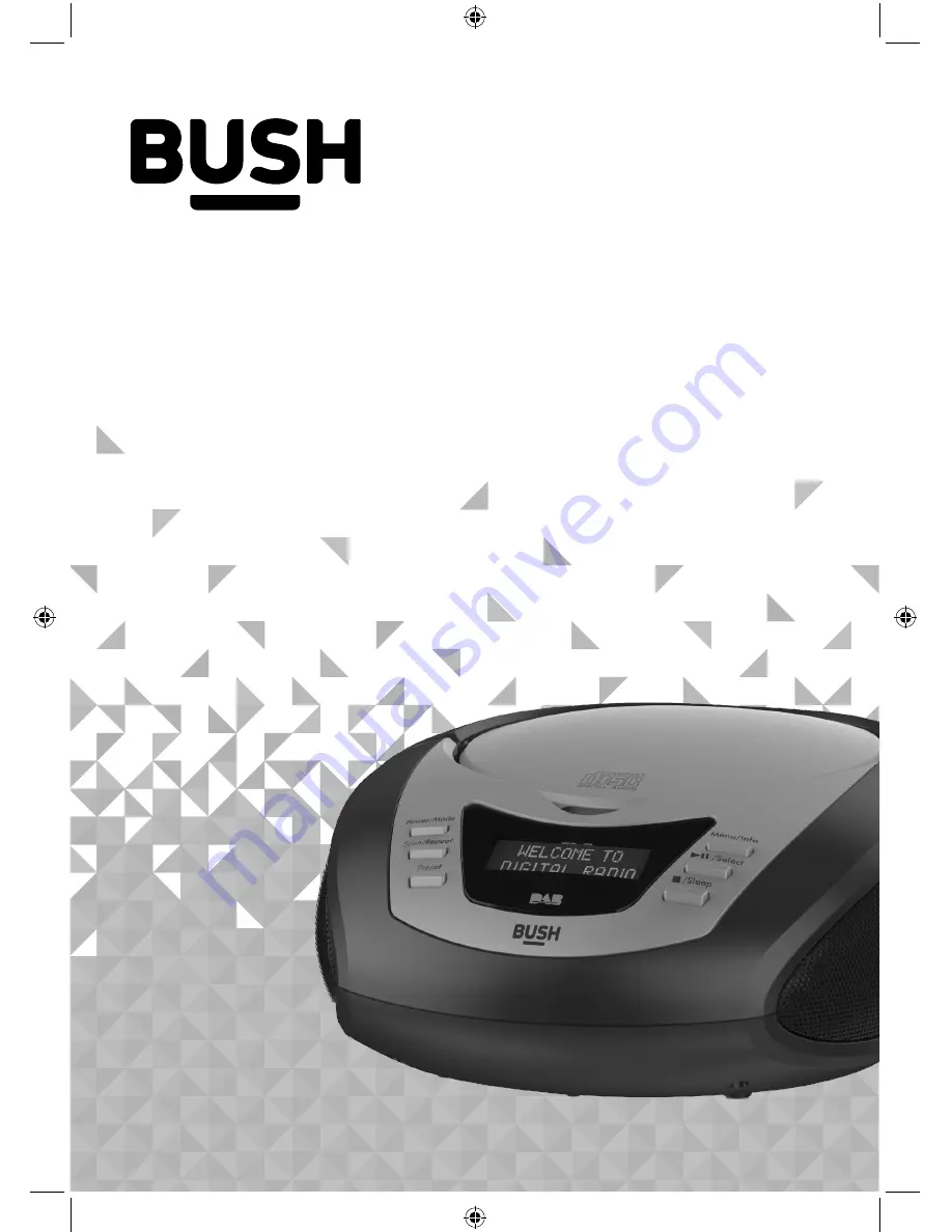 Bush CD-212DAB Instruction Manual Download Page 1