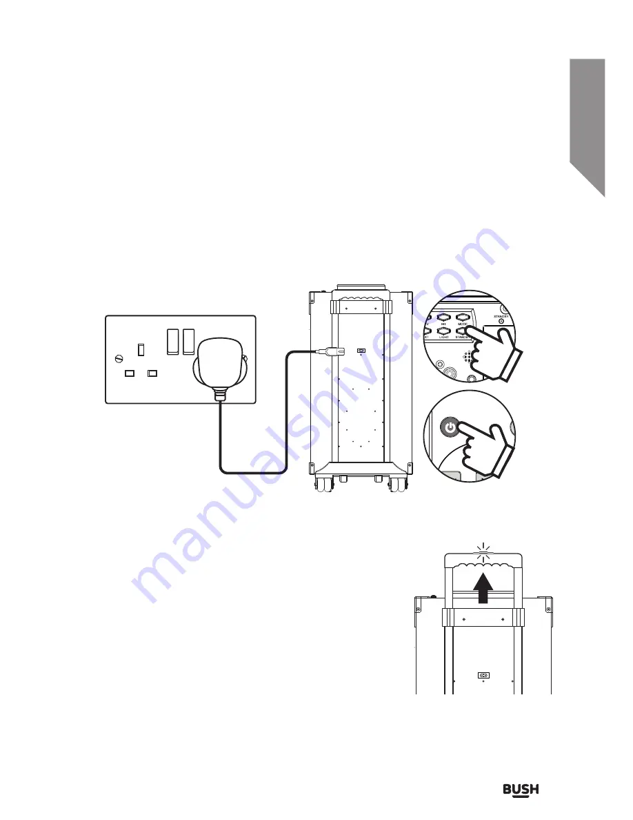 Bush CSPK200 Instruction Manual Download Page 15