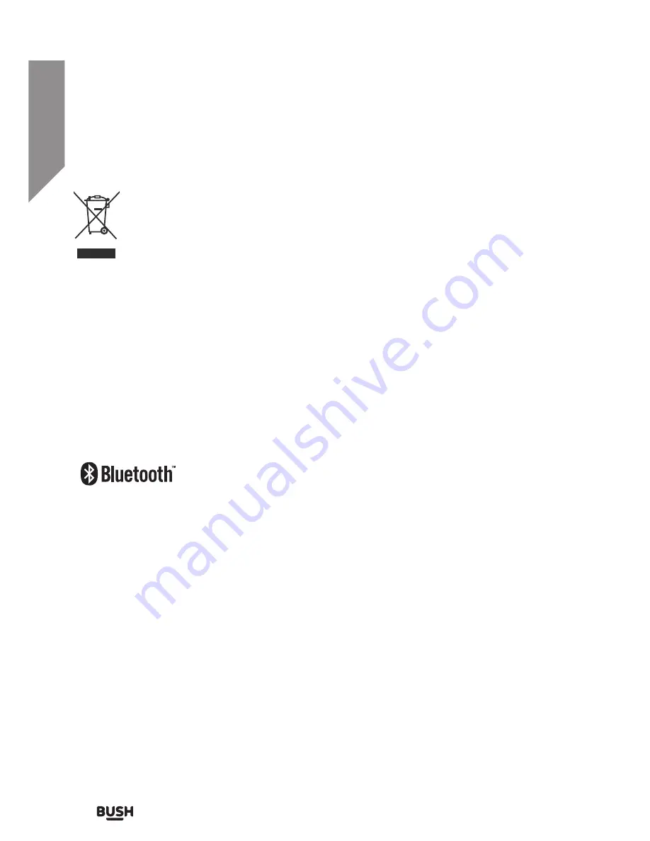 Bush CSPK200 Instruction Manual Download Page 28