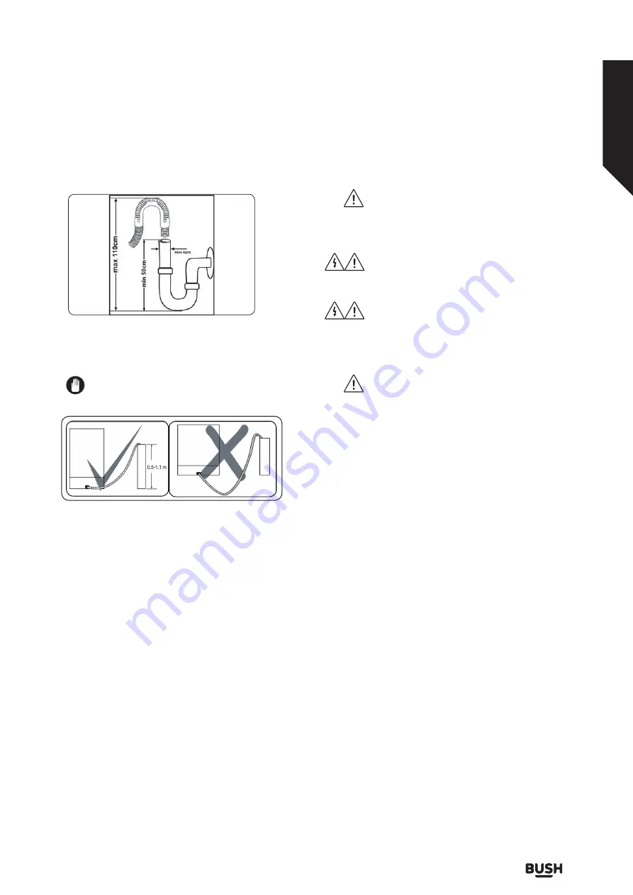 Bush DW9SLINTW Instruction Manual Download Page 17