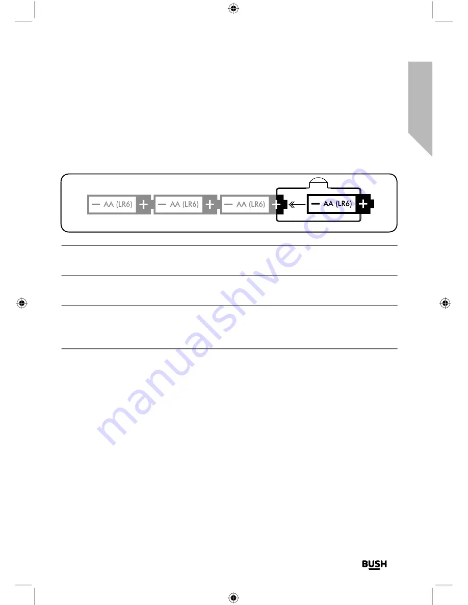 Bush ESI01U Instruction Manual Download Page 21