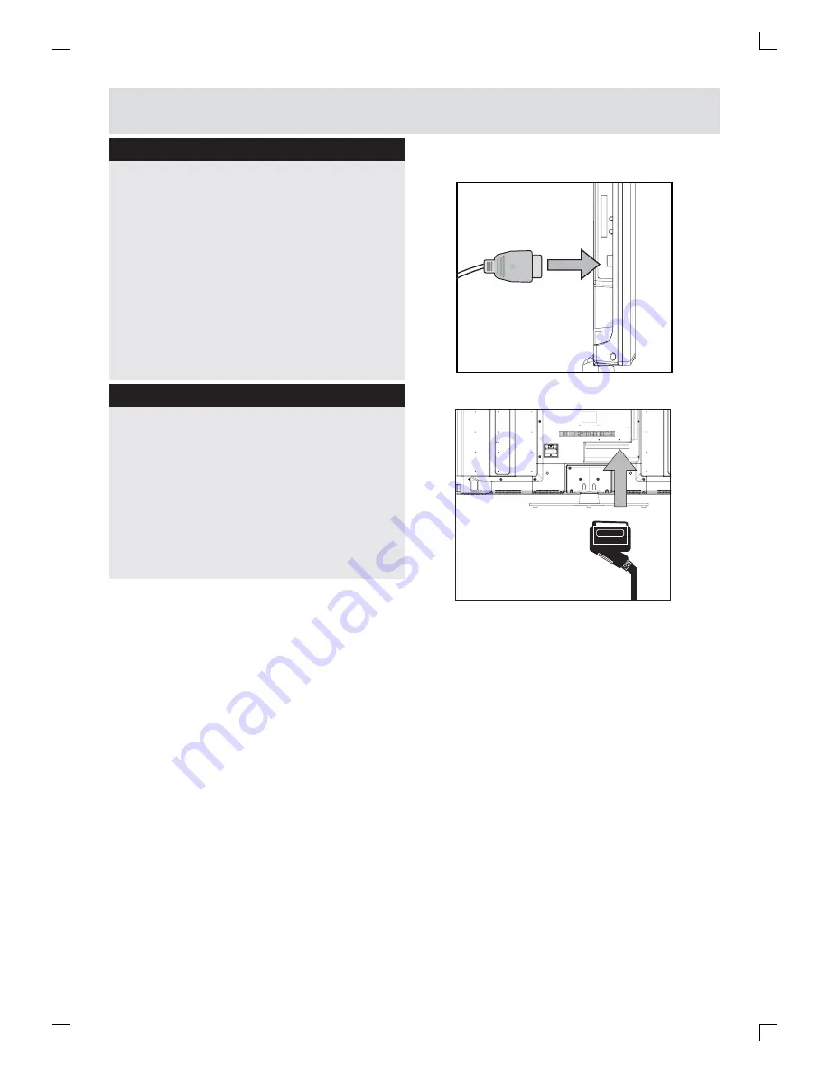 Bush LE-58GCL-B Installation & Operating Instructions Manual Download Page 16