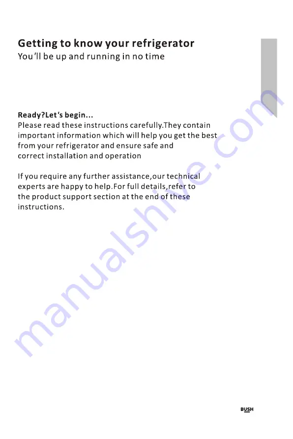 Bush M50152FFB Instruction Manual Download Page 14