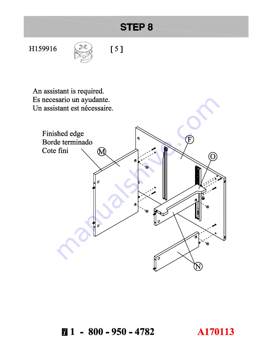 Bush WC31830 Assembly Manual Download Page 19