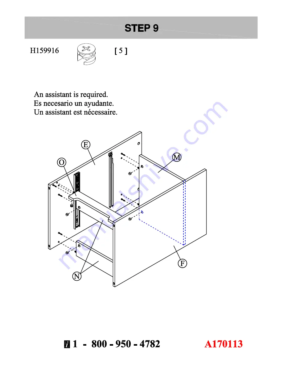 Bush WC31830 Assembly Manual Download Page 20