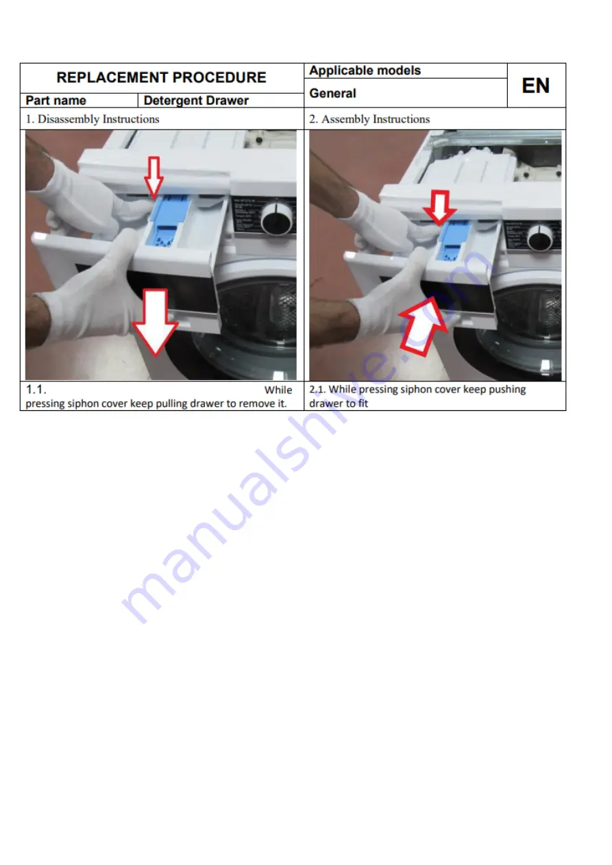 Bush WMSAE1012EW/EB Скачать руководство пользователя страница 11